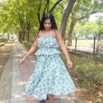 Aartyz Women Block Print Casual Wear Skirt Top