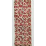 Aartyz Cream Block Printed Silk Runner | Medium Size