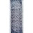 Aartyz Grey Block Printed Silk Runner | Medium Size