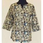 Aartyz women Cotton Kalamkari Full Sleeves Top