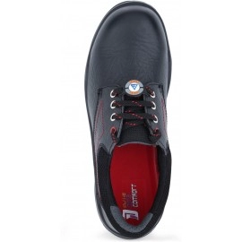 Acme Agile Steel Toe Leather Safety Shoe For Mens | (Black, S1)