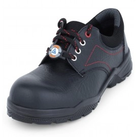 Acme Agile Steel Toe Leather Safety Shoe For Mens | (Black, S1)