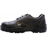 Acme Alloy Steel Toe Leather Safety Shoe For Mens | (Black, S1)