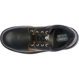 Acme Atom Steel Toe Leather Safety Shoe For Mens | (Black, S1)