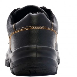 Acme Atom Steel Toe Leather Safety Shoe For Mens | (Black, S1)