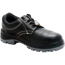 Acme Elics Steel Toe Leather Safety Shoe For Mens | (Black, S1)