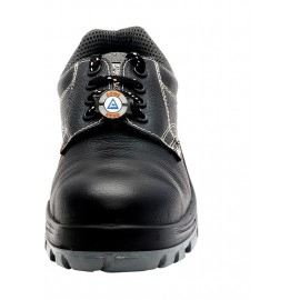 Acme Elics Steel Toe Leather Safety Shoe For Mens | (Black, S1)