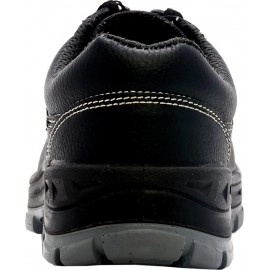 Acme Elics Steel Toe Leather Safety Shoe For Mens | (Black, S1)