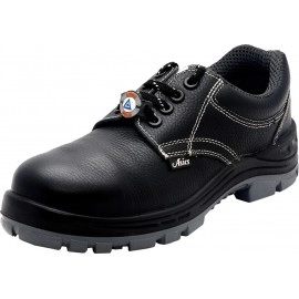 Acme Elics Steel Toe Leather Safety Shoe For Mens | (Black, S1)