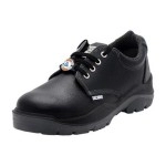 Acme Lithium Steel Toe Leather Safety Shoe For Mens | (Black, S1)