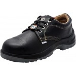 Acme Quark Steel Toe Leather Safety Shoe For Mens | (Black, S1)