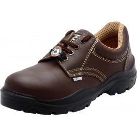 Acme Sodium Steel Toe Leather Safety Shoe For Mens | (Brown, S1)