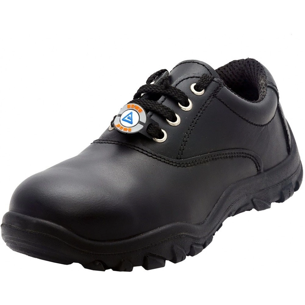 Acme Tiny Composite Toe Leather Safety Shoe For Womens | (Black, S1)