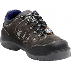 Acme Titanium Steel Toe Leather Safety Shoe For Mens | (Grey, S1)