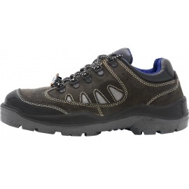 Acme Titanium Steel Toe Leather Safety Shoe For Mens | (Grey, S1)