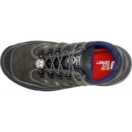 Acme Titanium Steel Toe Leather Safety Shoe For Mens | (Grey, S1)