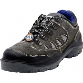 Acme Titanium Steel Toe Leather Safety Shoe For Mens | (Grey, S1)