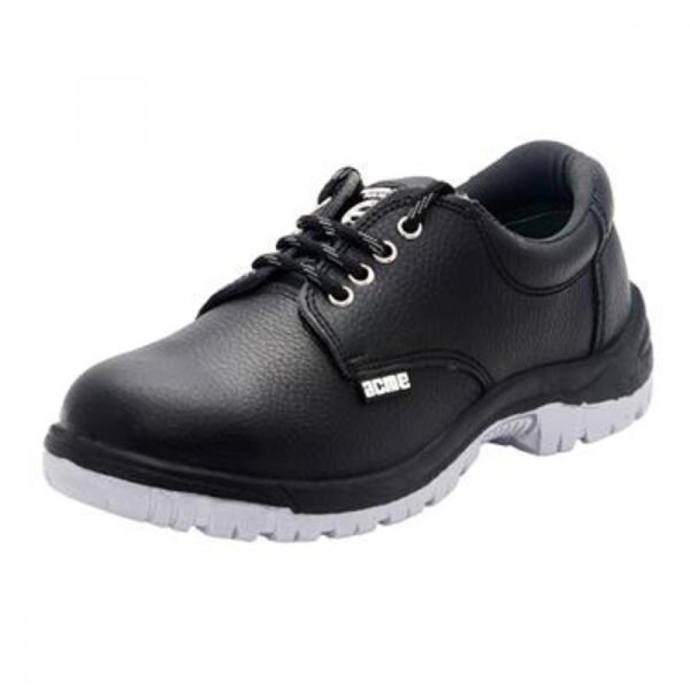 Acme Trends Steel Toe Leather Safety Shoe For Mens | (Black, S1)