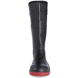 Acme iSquare Leather Safety Regular Shoes For Mens | (Black, S1)