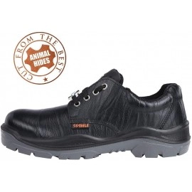 Acme Ketone Steel Toe Leather Safety Shoe For Mens | (Black, Grey, S1)
