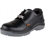 Acme Neutron Steel Toe Leather Safety Shoe For Mens | (Black, Grey, S1)