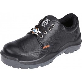 Acme Storm Steel Toe Leather Safety Shoe For Mens | (Black, Grey, S1)