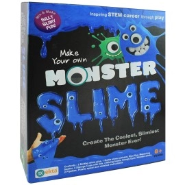 EKTA Monster Slime Lab | Non-Toxic | Toy for 8 Years | Slime Lab Kit | Do-It-Yourself- Multi Color