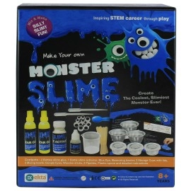 EKTA Monster Slime Lab | Non-Toxic | Toy for 8 Years | Slime Lab Kit | Do-It-Yourself- Multi Color