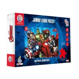 Ratna's Marvel Avengers 500 Pieces Jumbo Floor Jigsaw Puzzle (Size: 98 cm x 67 cm)