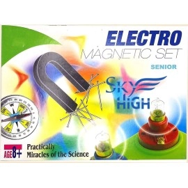Skyhigh Toyworld Electro Magnetic Set Science Experiments Basic Practical Miracles, Magnets, Electricity, Battery Senior Kit for Kids