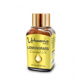 Urbaano Herbal Lemongrass Essential Oil for Skin & Hair Care | Natural 7 Pure Aromatherapy | 20ml