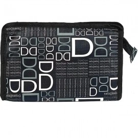 BACKPACK VILLA Set of 3 Black Synthetic Travel & Cosmetic Pouch for Men & Women