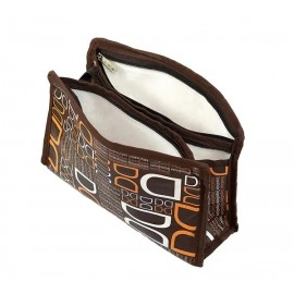 BACKPACK VILLA Set of 3 Brown Synthetic Travel & Cosmetic Pouch for Men & Women