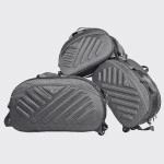 Pack For Your Next Adventure With Backpack Villa 60 L Strolley Duffel Bag With Plastic Wheel | Set of 3| Travel Bag | Duffel Bag | Vacation Bag | Grey