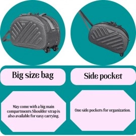 Pack For Your Next Adventure With Backpack Villa 60 L Strolley Duffel Bag With Plastic Wheel | Set of 3| Travel Bag | Duffel Bag | Vacation Bag | Grey