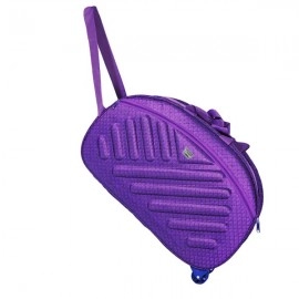 Pack for Your Next Adventure with Backpack villa 60 L Strolley Duffel Bag with Plastic Wheel | Set of 4 | Travel Bag | Duffel Bag | Vacation Bag | Purple