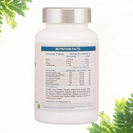 DHI DHT Blocker Contain Saw Palmetto & Pumpkin Seed Powder | Controls Hair Fall & Boost Hair Growth | 60 Capsules