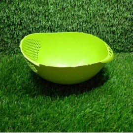 Rice Bowl Durable Plastic Strainer, Water Strainer | Vegetable and Fruits Washing Bowl