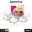 Serving Dessert Bowl Ice Cream Salad Fruit Bowl  6pcs