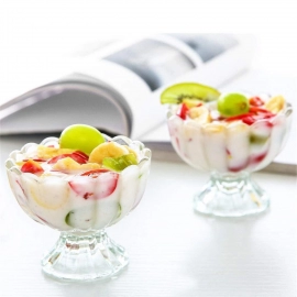 Serving Dessert Bowl Ice Cream Salad Fruit Bowl  6pcs