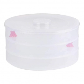 Plastic 3 Compartment Sprout Maker | White