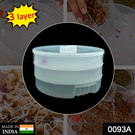 Sprout Maker 3 Bowl Sprout Maker for Home | 3 Layer