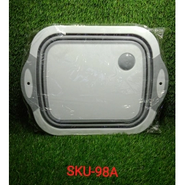 Collapsible Cutting Board With Dish Tub Basket