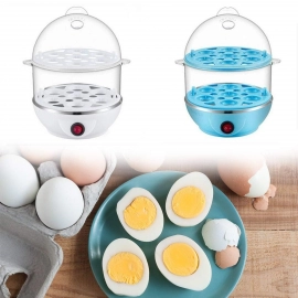 Multi-Function 2 Layer 14 Egg Cooker Boilers and Steamer