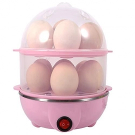 Multi-Function 2 Layer 14 Egg Cooker Boilers and Steamer