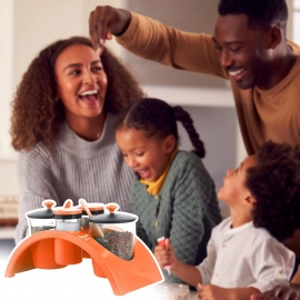 Multipurpose Pickle Jar Set | Multicolour | 4 pcs