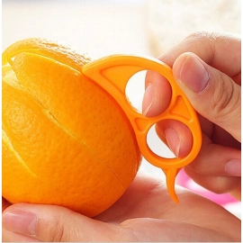 Snail Barker Creative Ring Shaped Ingenious Peeling Orange