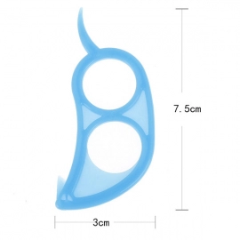 Snail Barker Creative Ring Shaped Ingenious Peeling Orange