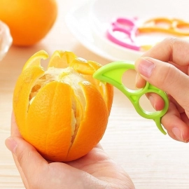 Snail Barker Creative Ring Shaped Ingenious Peeling Orange