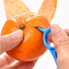 Snail Barker Creative Ring Shaped Ingenious Peeling Orange